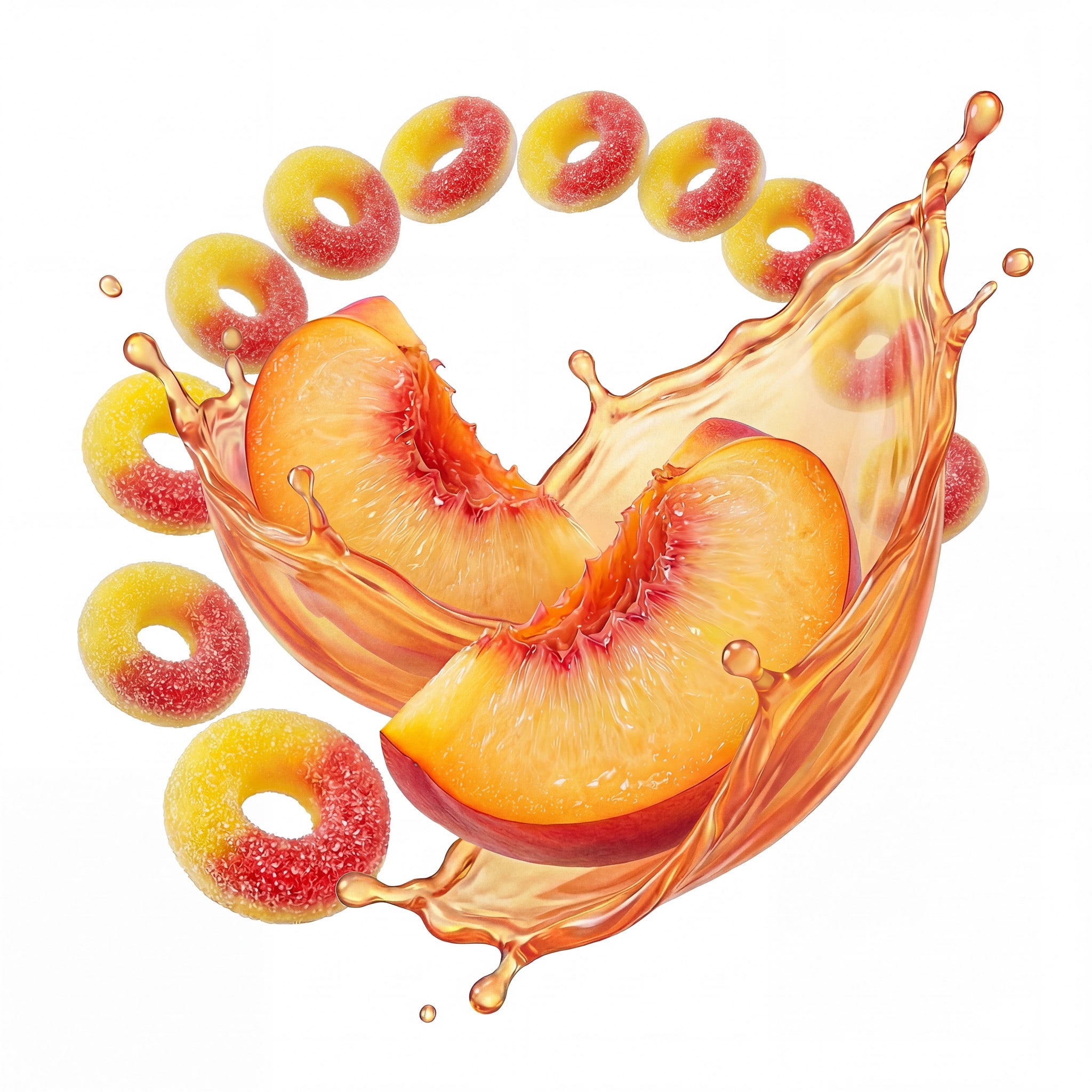 GUMMIES PEACH 25mg