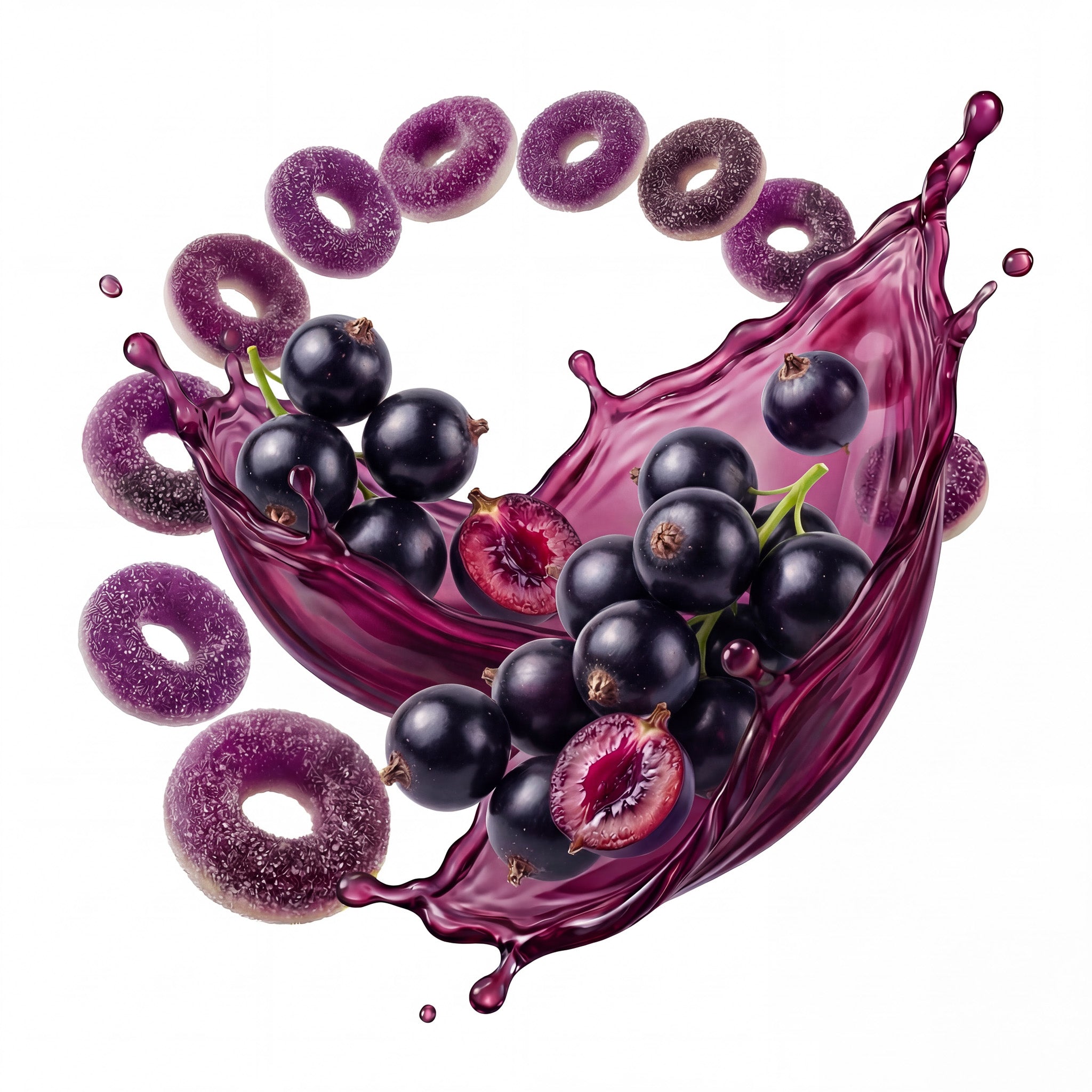 GUMMIES BLACK CURRANT 25mg