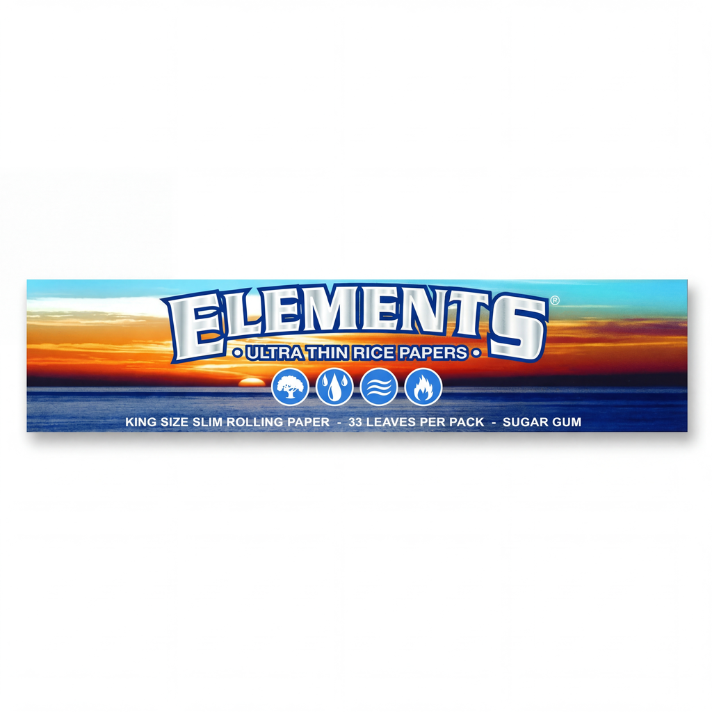 ELEMENTS BLUE KING SIZE SLIM